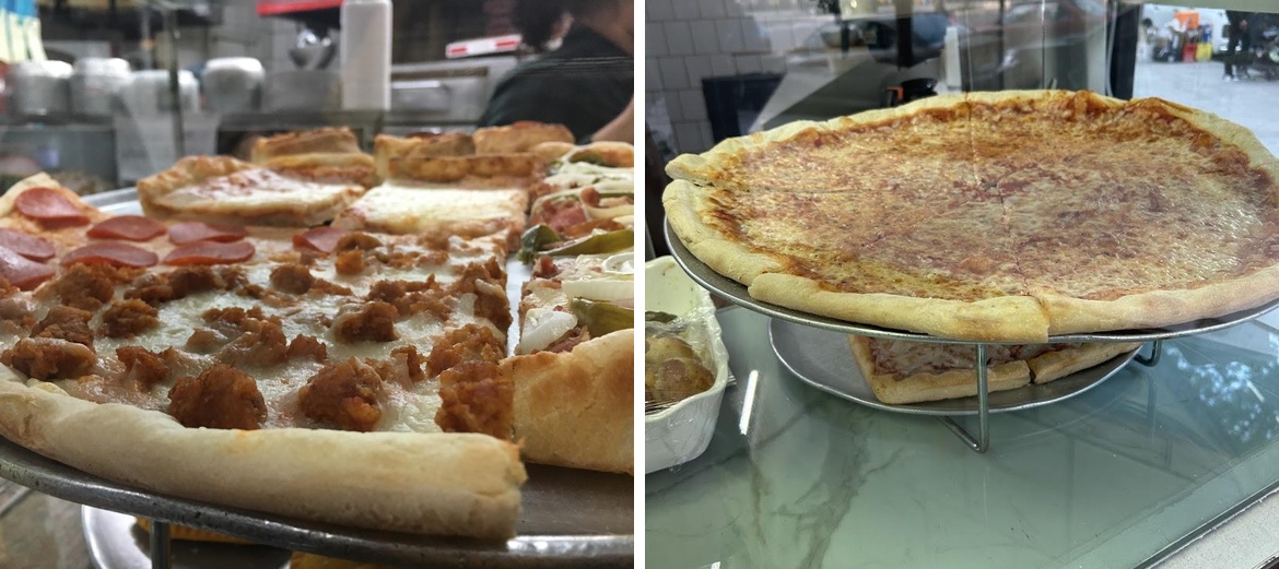 Concourse Pizza and Pasta Menu